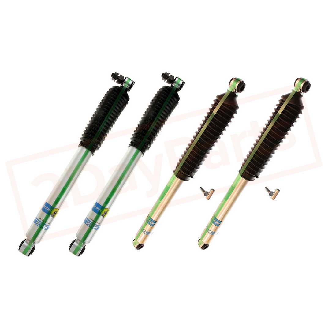 Image Kit 4 Bilstein B8 5125/5100 6" Front & 3-4" Rear lift shocks for Chevy 4WD 89-91 part in Shocks & Struts category