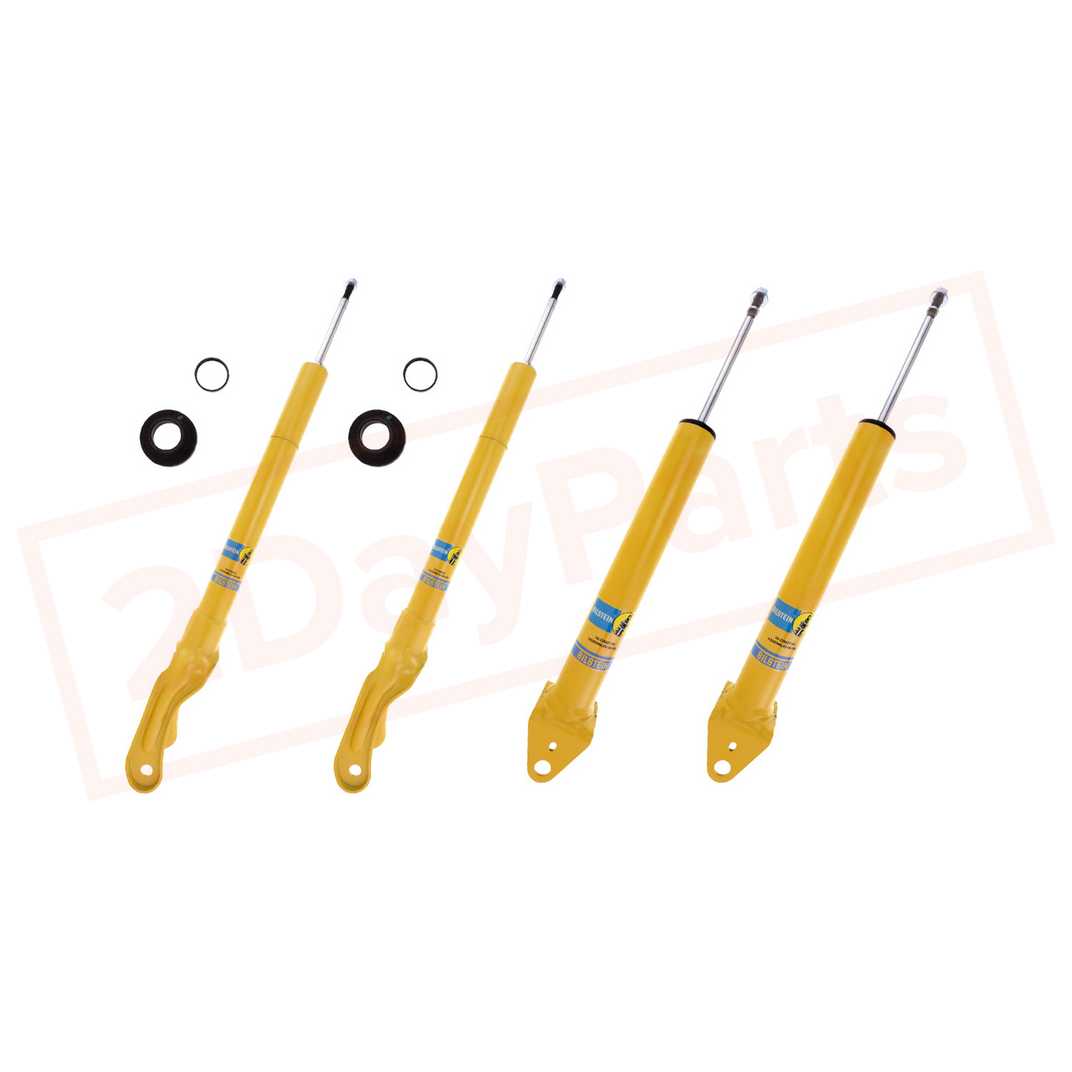 Image Kit 4 BILSTEIN Front&Rear 4600 Strut & Shocks for 11-15 Jeep Grand Cherokee 2WD part in Shocks & Struts category