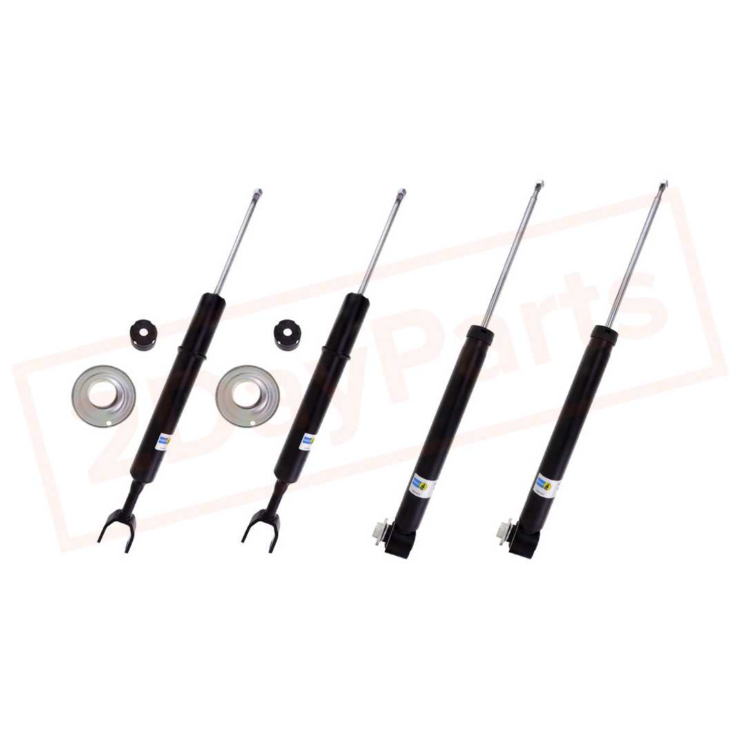 Image Kit 4 BILSTEIN Front&Rear B4 OE Replacement Shocks for 2005-2011 Audi A6 Quattro 2WD part in Shocks & Struts category