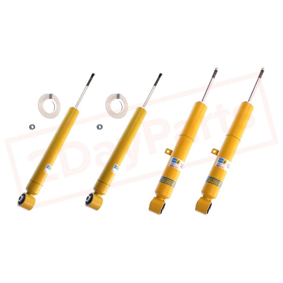 Image Kit 4 BILSTEIN Rear & Front B6 HD Shocks Set for 2001-2005 Lexus IS300 4WD part in Shocks & Struts category