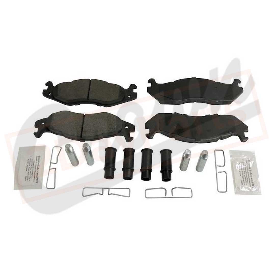 Image Crown Automotive Brake Pad Master Kit Front for Jeep Comanche 1986-1992 part in Brakes & Brake Parts category