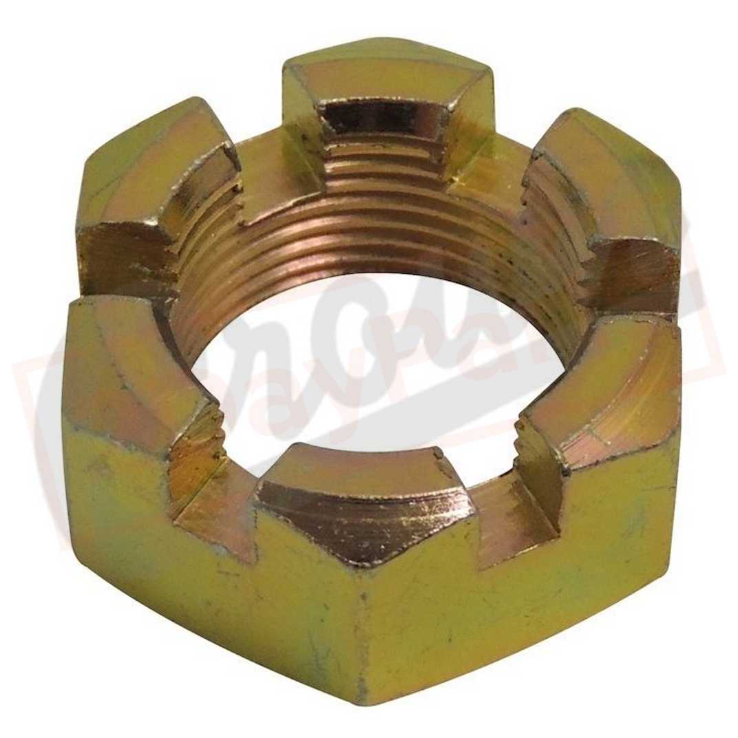 Image Crown Automotive Castellated Nut Front or Rear for Jeep CJ3 1959-1966 part in Transmission & Drivetrain category