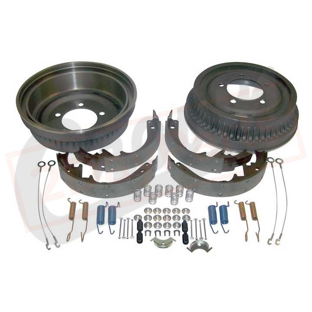 Image Crown Automotive Drum Service Kit Rear for Jeep CJ5 1974-1978 part in Brakes & Brake Parts category