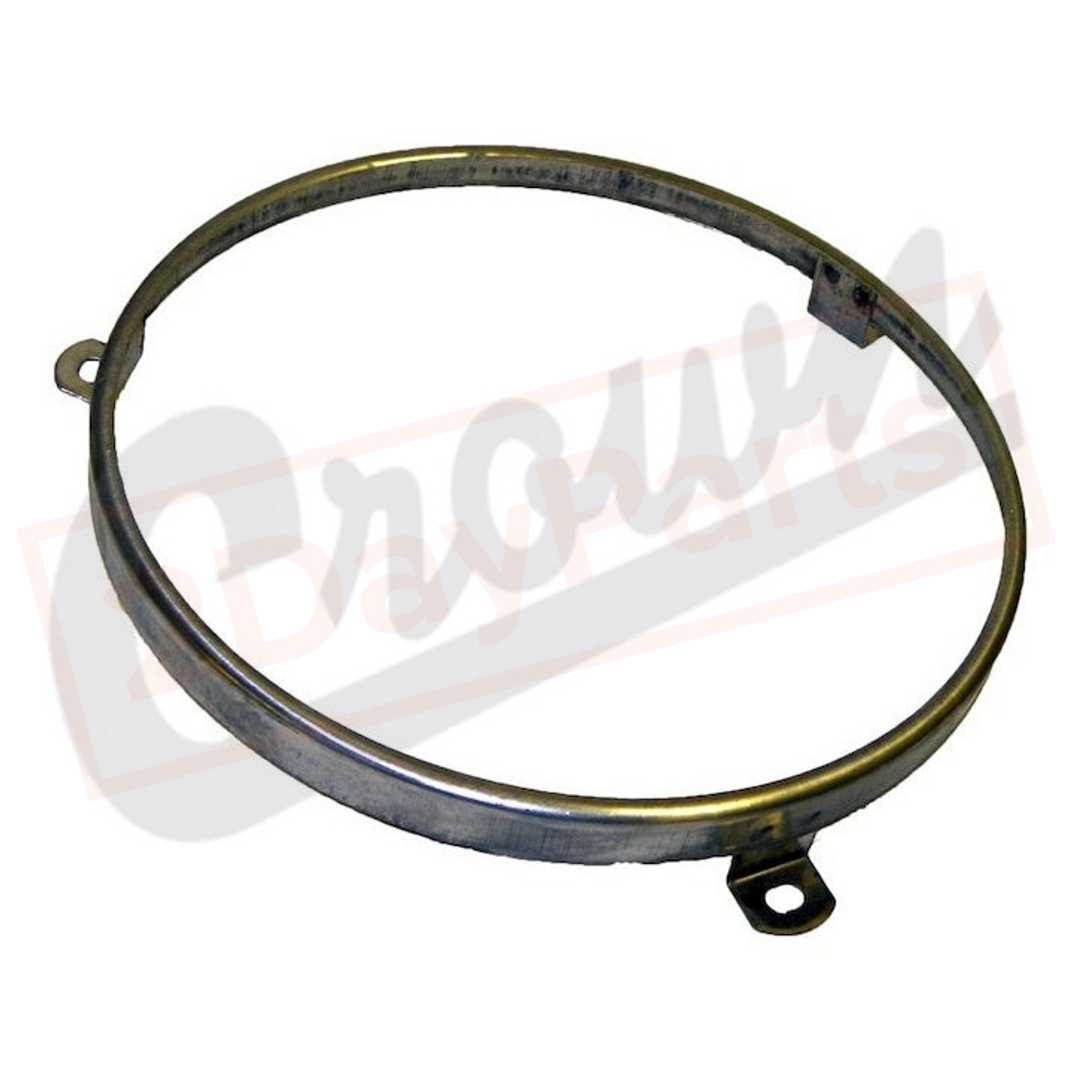 Image Crown Automotive Headlamp Retaining Ring Front, Left or Right for Jeep CJ5 1969-1983 part in Lighting & Lamps category
