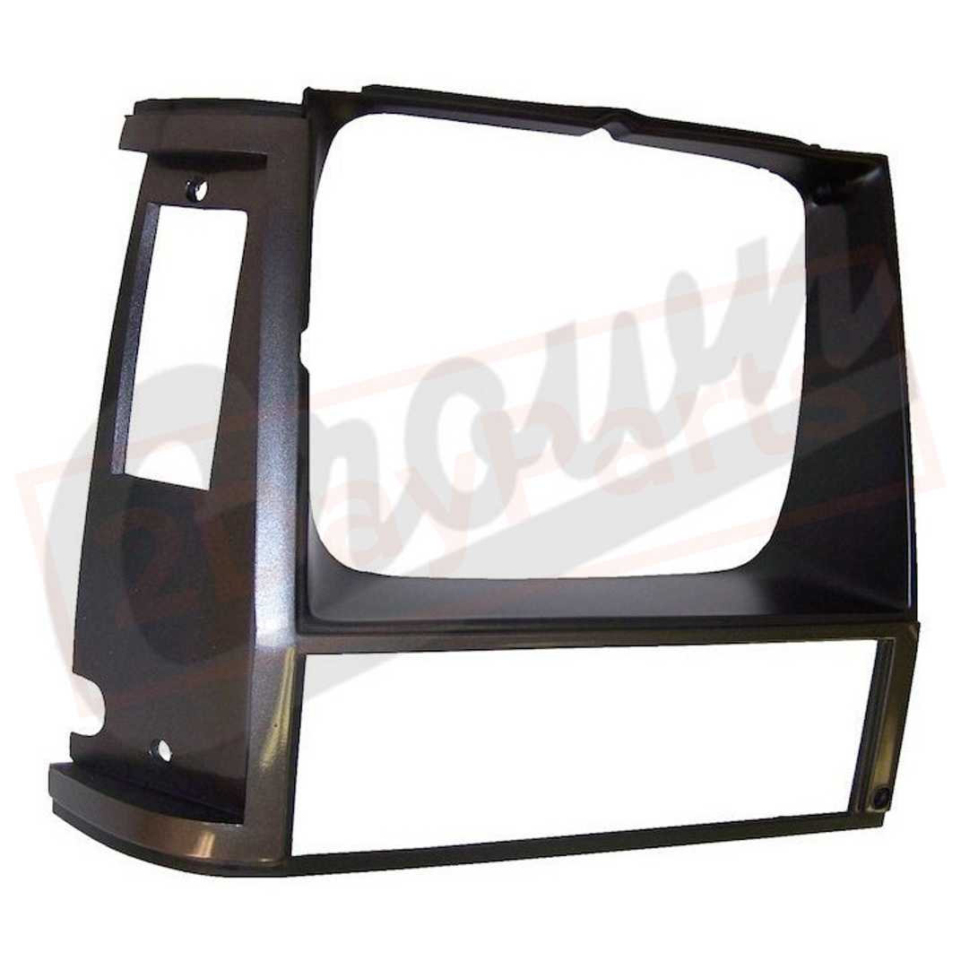 Image Crown Automotive Headlight Bezel Right fits Jeep Cherokee 1984-1990 part in Headlights category