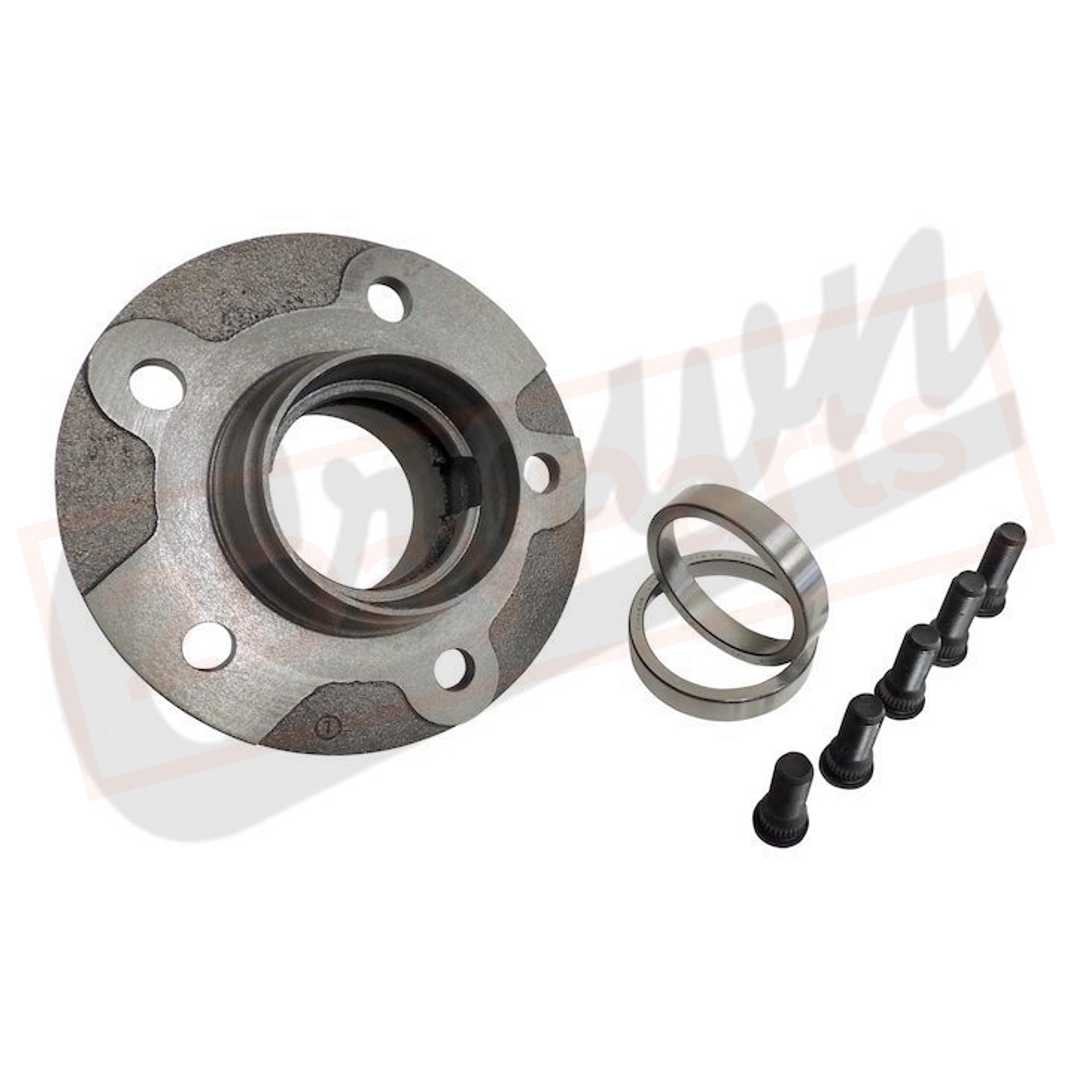 Image Crown Automotive Hub Assembly Front for Willys 4-73 Sedan Delivery 1951-1952 part in Brakes & Brake Parts category