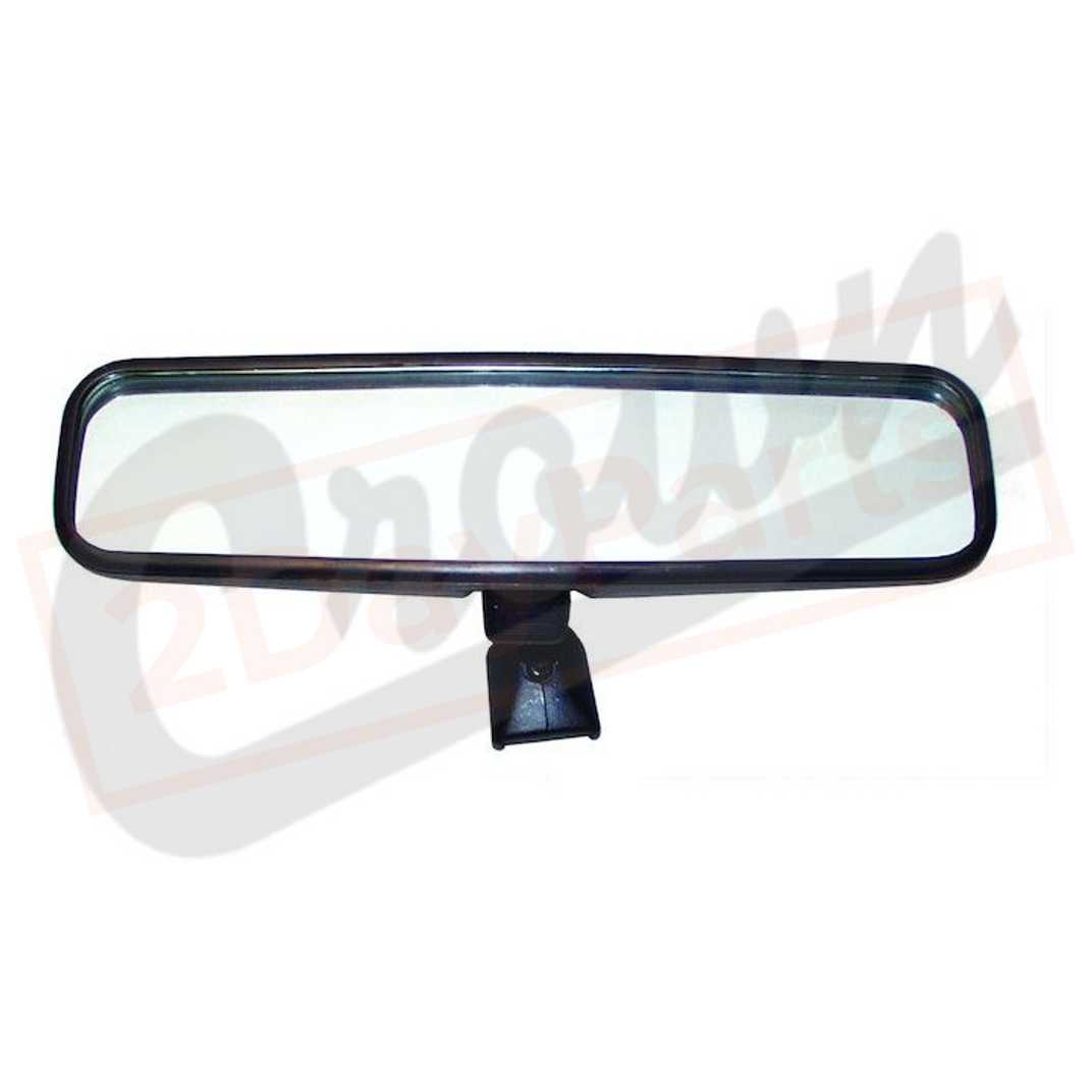 Image Crown Automotive Inside Rear View Mirror Front, Center for Jeep Cherokee 1975-1991 part in Mirror Assemblies category