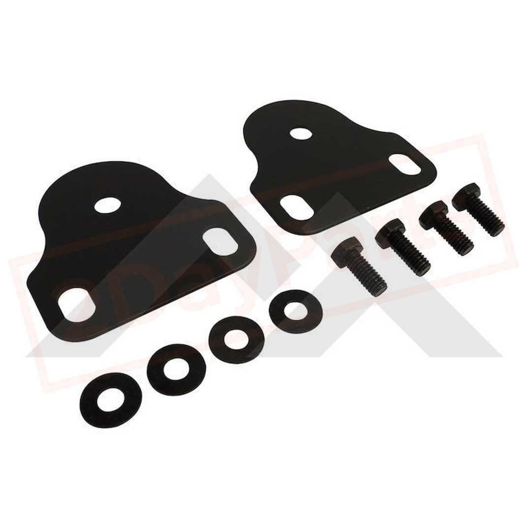 Image Crown Automotive Int Windsh Mount Brackets Fr, Inn, L&R, Low for Jeep CJ-5 1976-1983 part in Interior category