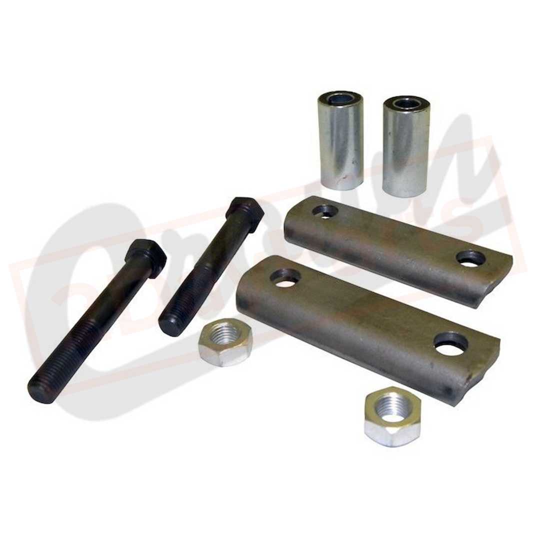 Image Crown Automotive Shackle Kit Left or Right for Jeep CJ3 1959-1966 part in Suspension & Steering category