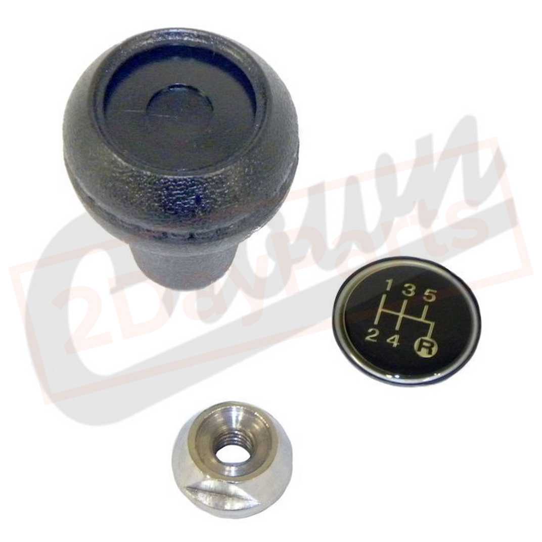Image Crown Automotive Shift Knob Kit for Jeep CJ5 1982-1983 part in Clutch Parts & Kits category