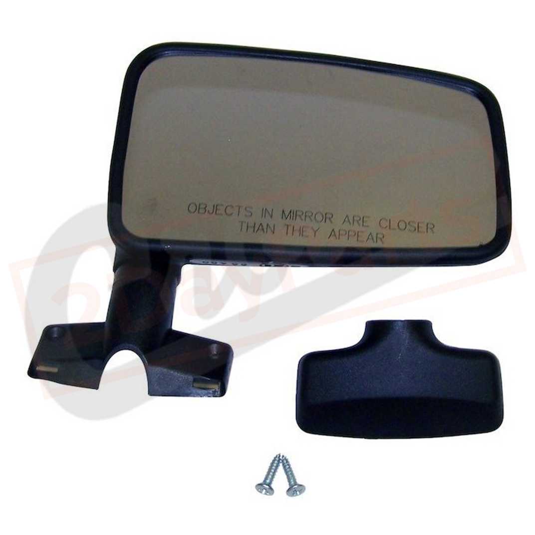 Image Crown Automotive Side Mirror Right for Jeep Wrangler 1987-1995 part in Mirror Assemblies category