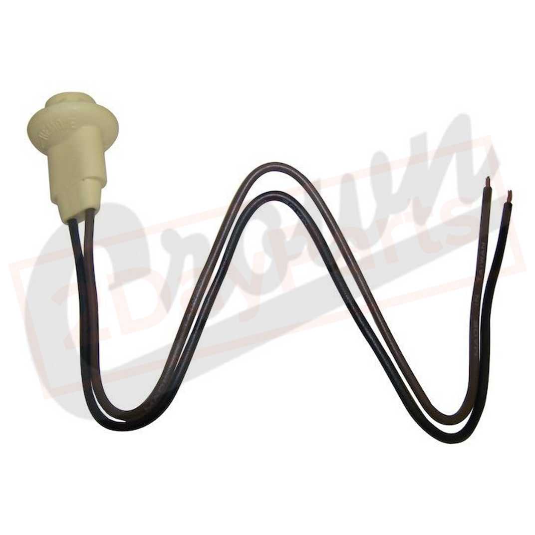 Image Crown Automotive Sidemarker Socket and Wiring Left or Right for Jeep Cherokee 1974-2001 part in Lighting & Lamps category