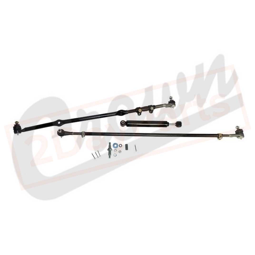 Image Crown Automotive Steering Kit Inner & Outer, Upper & Lower for Jeep TJ 1997-2006 part in Suspension & Steering category