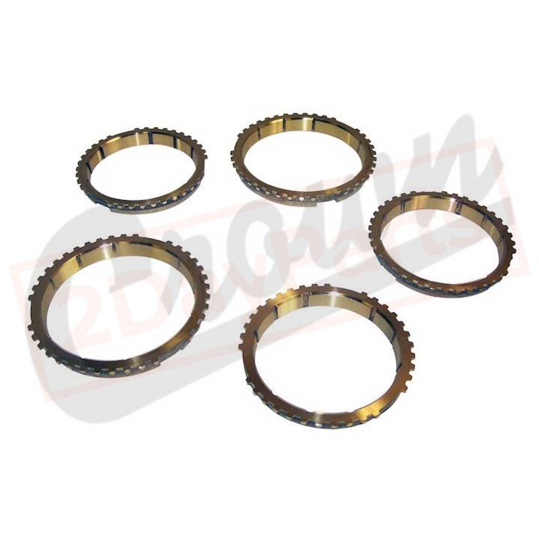 Image Crown Automotive Synchronizer Ring Kit Front & Rear for Jeep TJ 1997-1999 part in Transmission & Drivetrain category