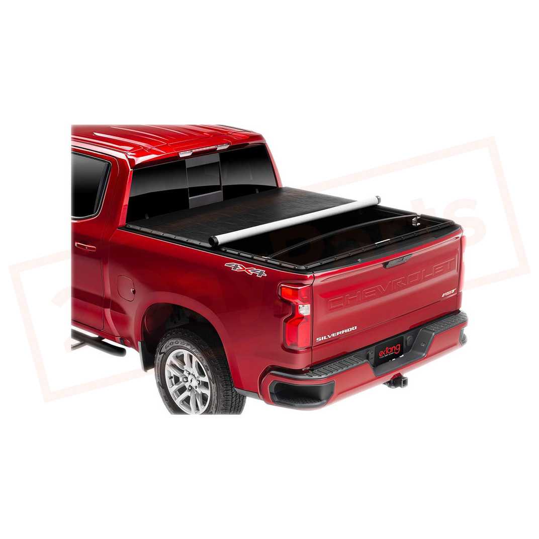 Image Extang Tonneau Cover Black for Chevy 2019-2020 Silverado 1500 part in Truck Bed Accessories category