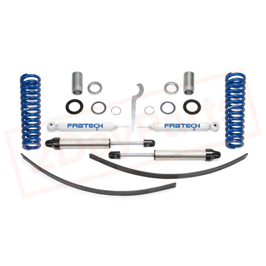 Image FABTECH 0-3.5" Basic Coilov Sys w/ Rear Shocks for Toyota Tacoma Prerun 95.5-04  part in Lift Kits & Parts category