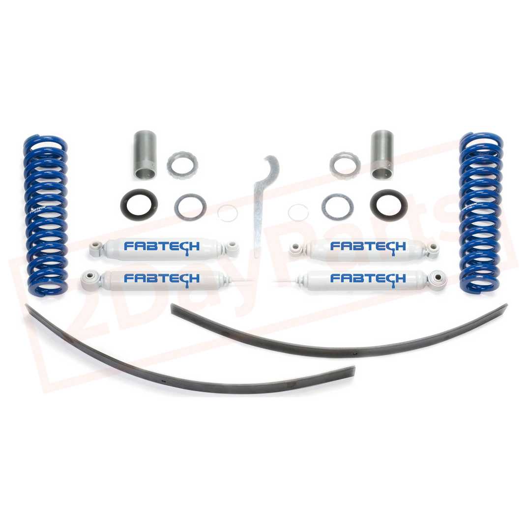 Image FABTECH 0-3.5" Basic Coilover Sys w/ Rear Shocks for Toyota Tacoma PreR 95.5-04  part in Lift Kits & Parts category