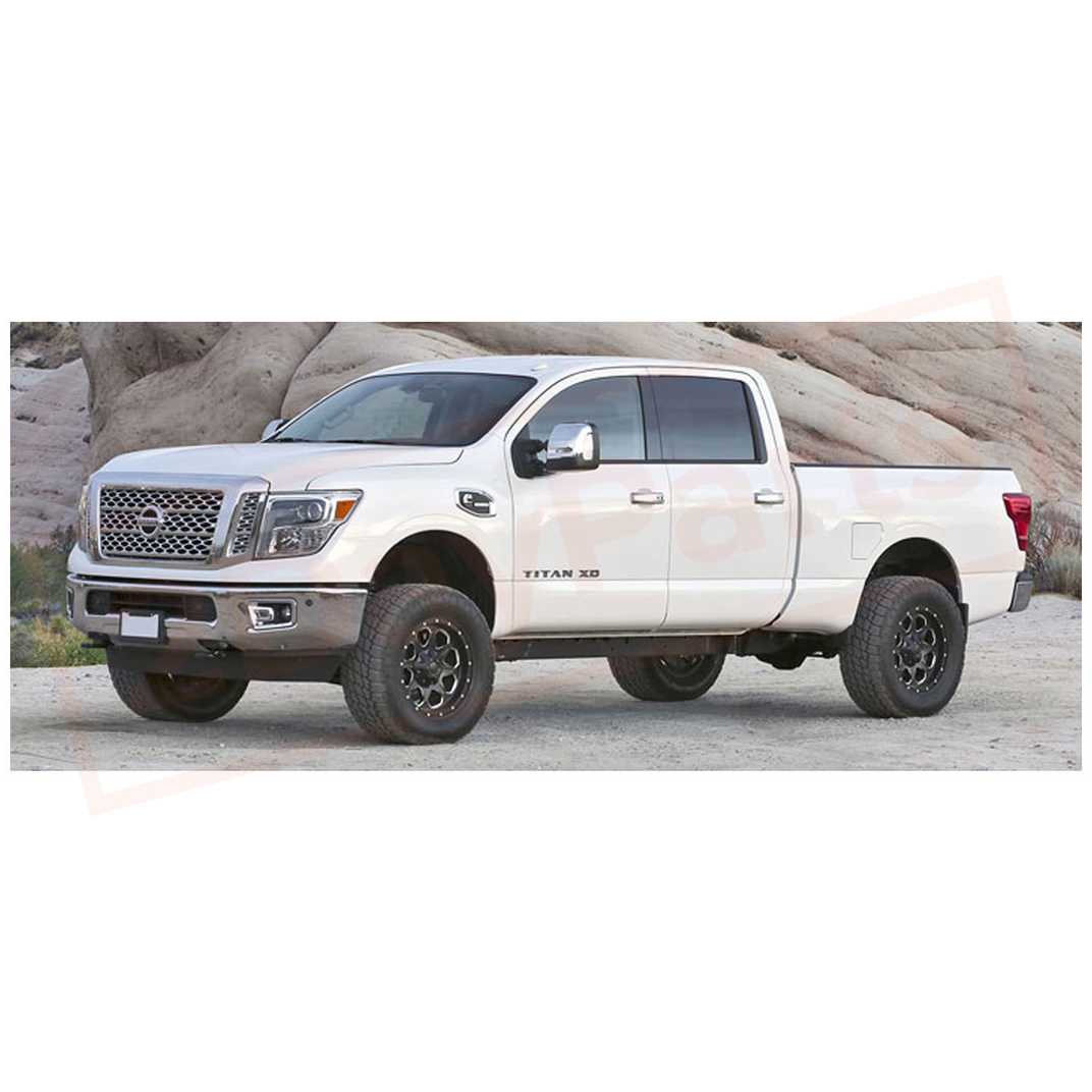 Image 1 FABTECH 2" Leveling System for Nissan Titan XD 4WD 2016 part in Lift Kits & Parts category