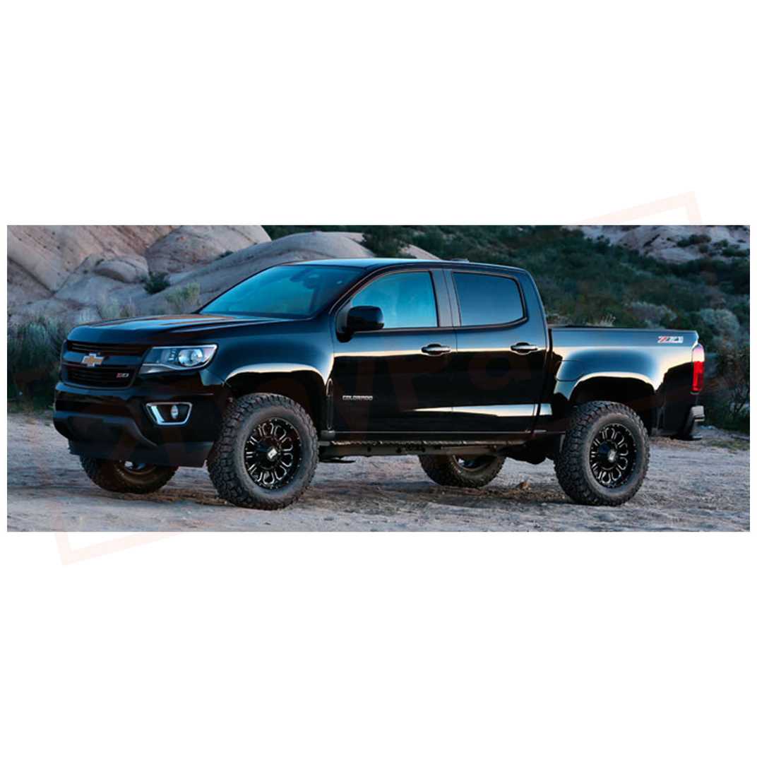 Image 1 FABTECH 2" Syst w/ SS 2.5 Coilovers & Rear SS Shocks for 15 GM Canyon 4WD part in Lift Kits & Parts category