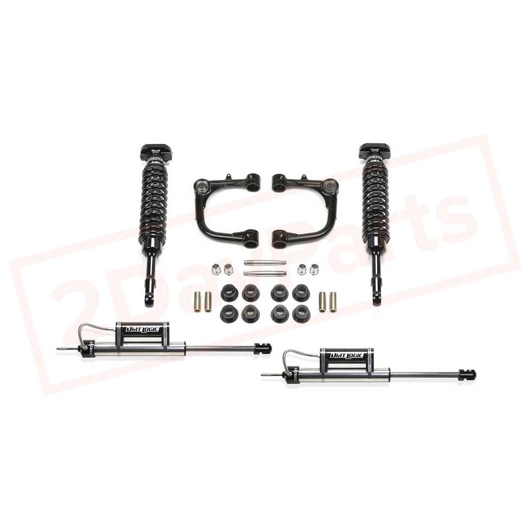 Image FABTECH 3" Uniball UCA Sys w/ Front&Rear Shocks for Toyota Tacoma 6 Lug 2005-14  part in Shocks & Struts category
