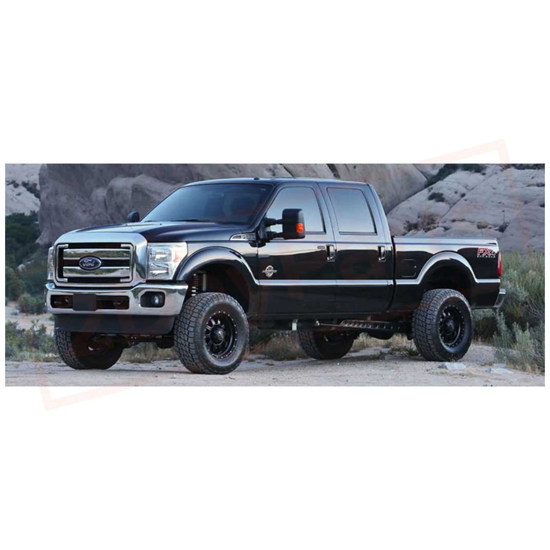Image 1 FABTECH 4" 4 Link Syst w/ 4.0 Coilovers & Rear Shocks for Ford F250 4WD 11-16 part in Lift Kits & Parts category