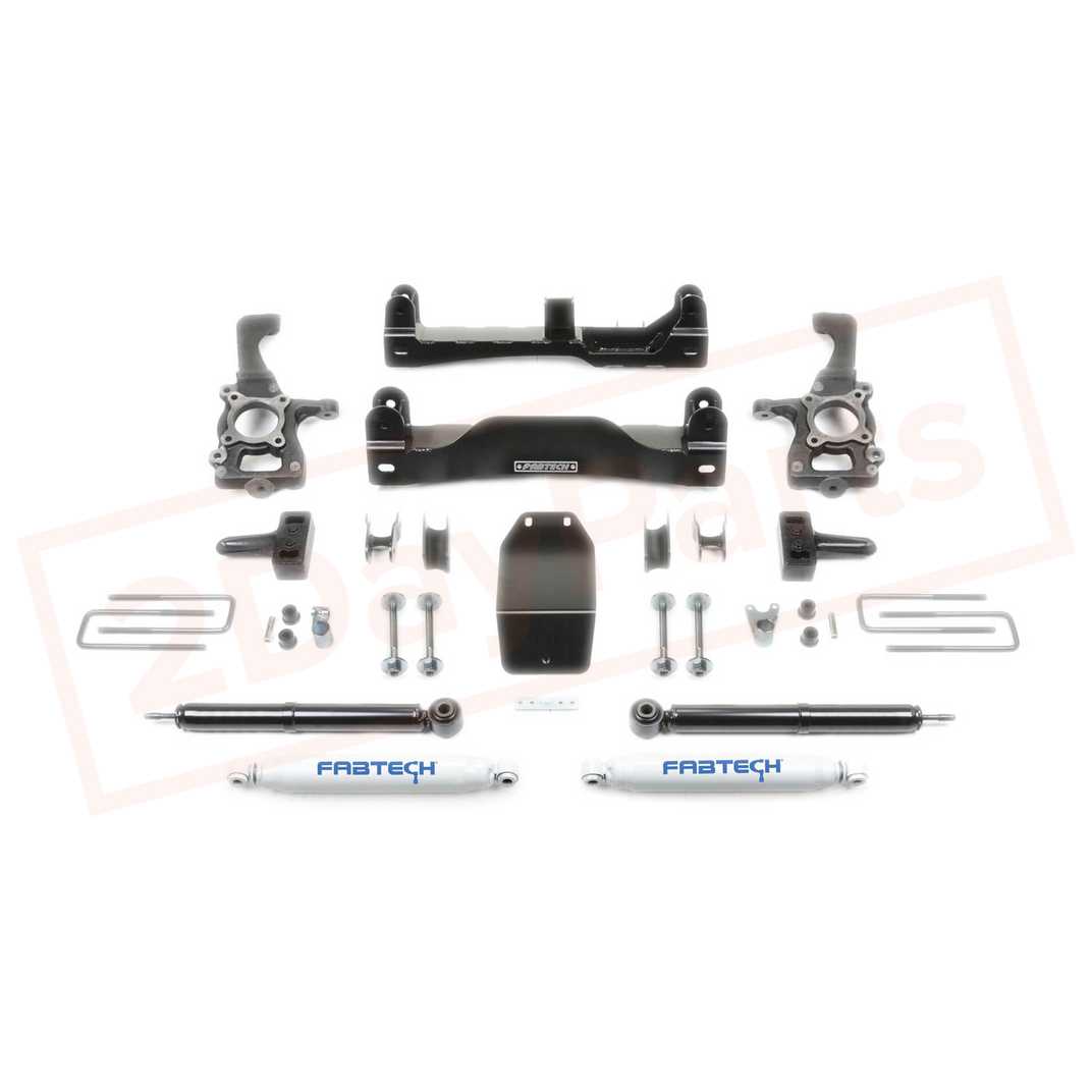Image FABTECH 4" Basic System for Ford F150 4WD 2009-13 part in Lift Kits & Parts category