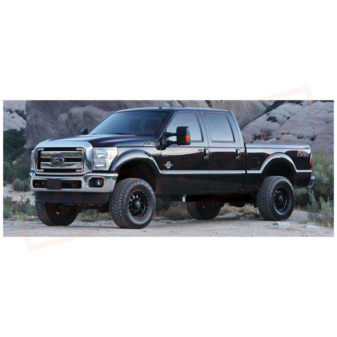 Image 1 FABTECH 4" Basic System w/Dirt Logic Shocks for Ford F250 4WD 2008-16 part in Lift Kits & Parts category