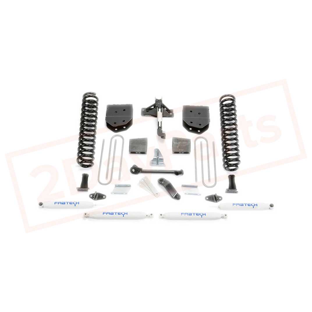 Image FABTECH 4" Basic System w/Shocks for Ford F350 4WD 2008-16 part in Lift Kits & Parts category