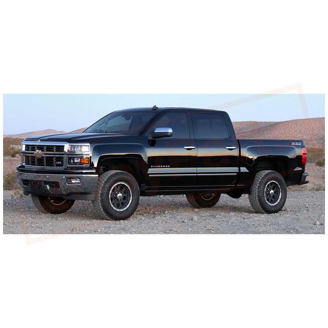 Image 2 FABTECH 4" Budget Sys w/ Ball Joint UCA & Rear Shocks for GM K1500 2WD/4WD 14-17 part in Lift Kits & Parts category