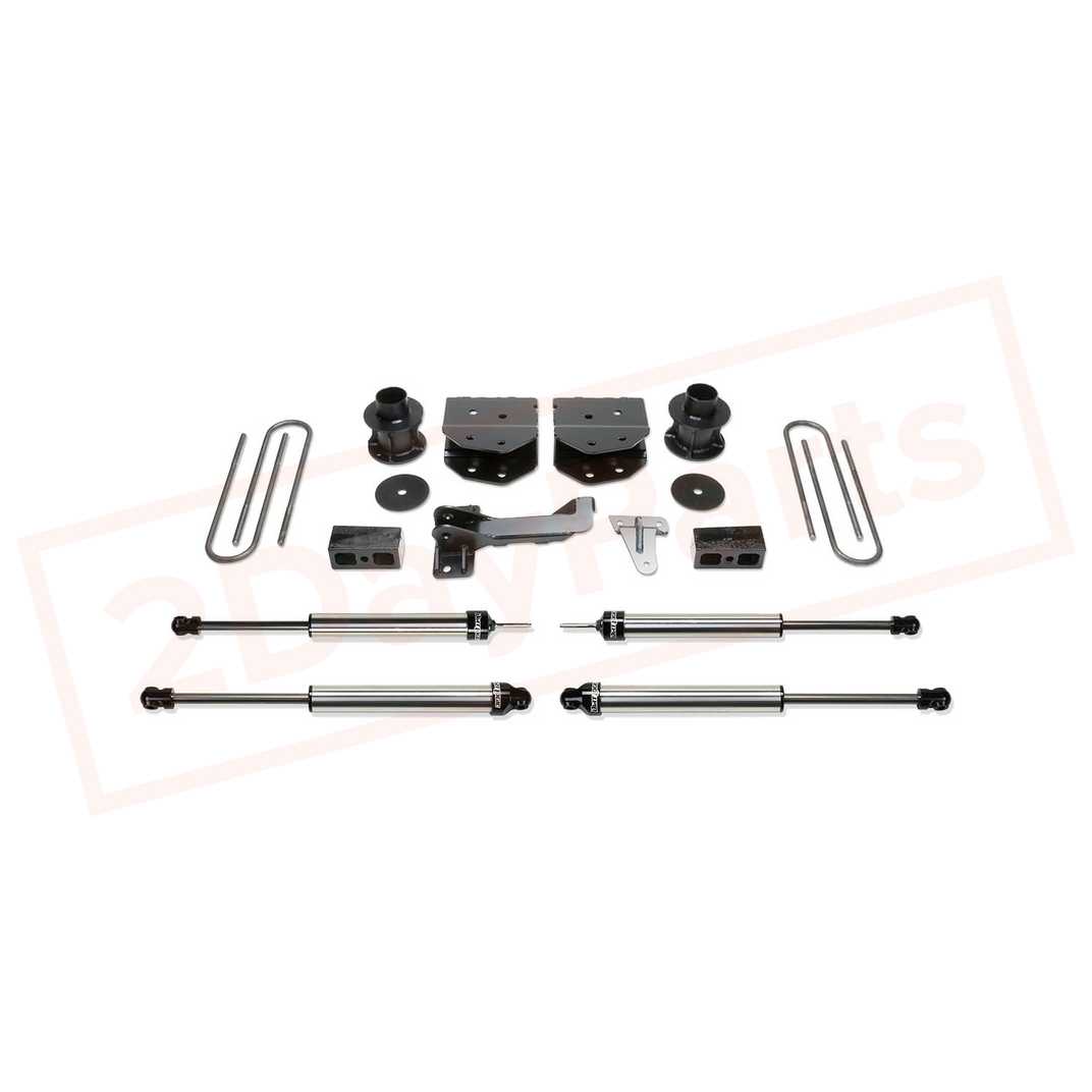 Image FABTECH 4" Budget System w/Dirt Logic SS Shocks for Ford F250 4WD 2005-07 part in Lift Kits & Parts category