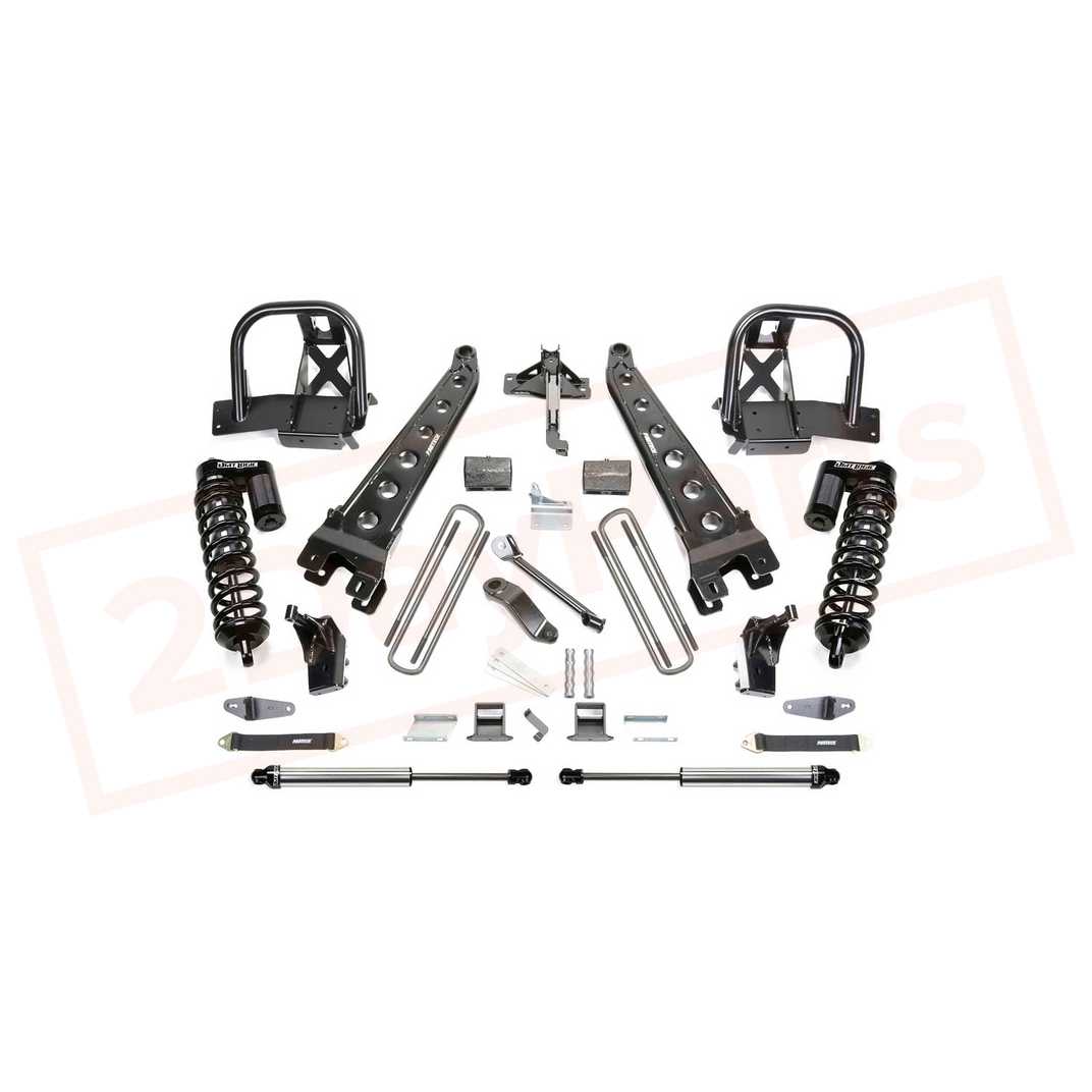 Image FABTECH 4" Radius Arm Syst w/ 4.0 Coilovers & Rear Shock for Ford F350 4WD 11-16 part in Lift Kits & Parts category