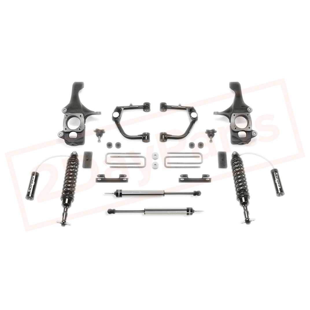 Image FABTECH 4" Syst w/Front Coilovers & Rear Shocks for Toyota Tundra 2WD/4WD 16-21  part in Lift Kits & Parts category