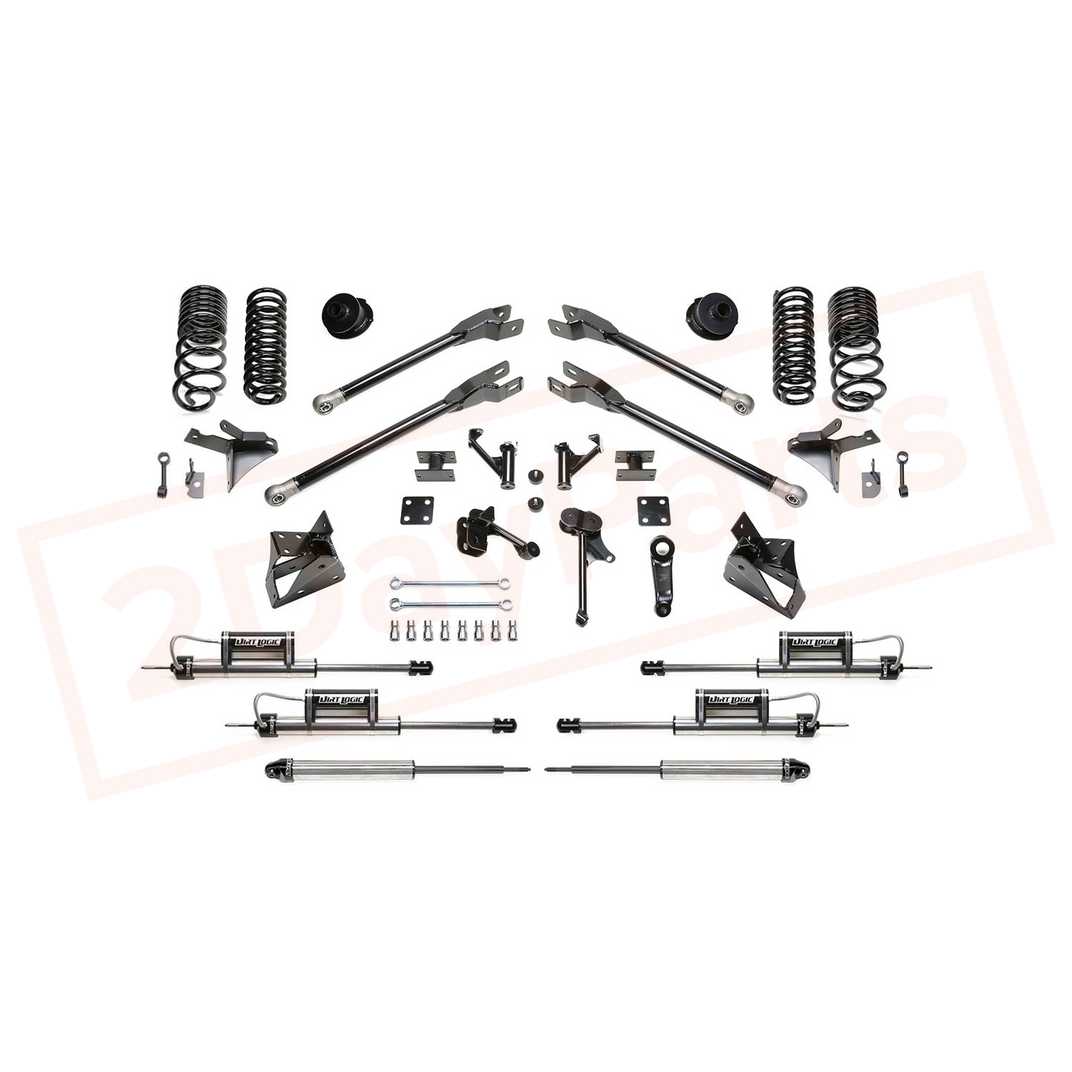 Image FABTECH 5" 4 Link Syst w/CoilSprings & Front&Rear Shocks for 14-17 Ram 2500 4WD part in Shocks & Struts category