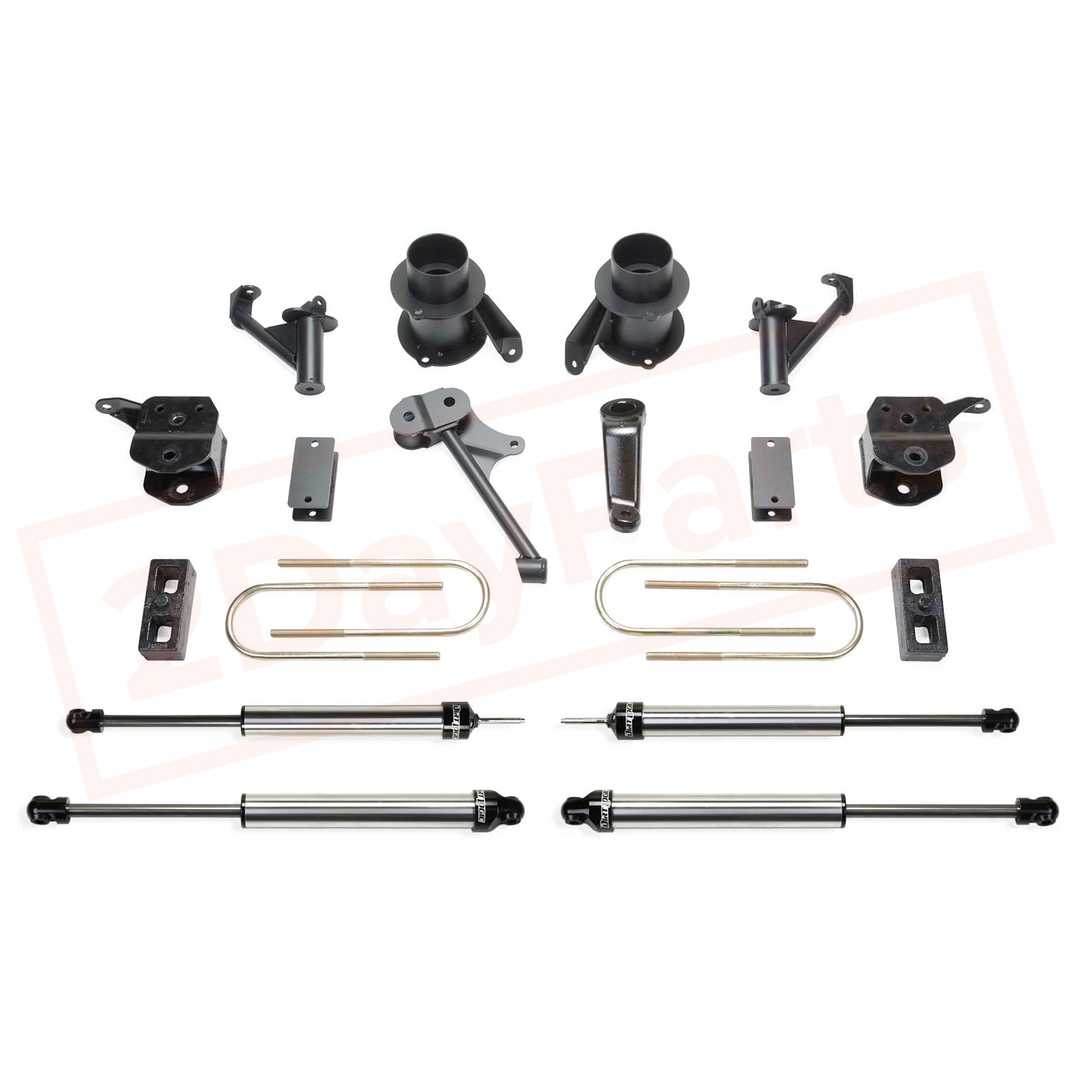 Image FABTECH 5" Basic Syst w/ Coil Spacers & Dirt Logic Shocks for 13-17 Ram 3500 4WD part in Lift Kits & Parts category