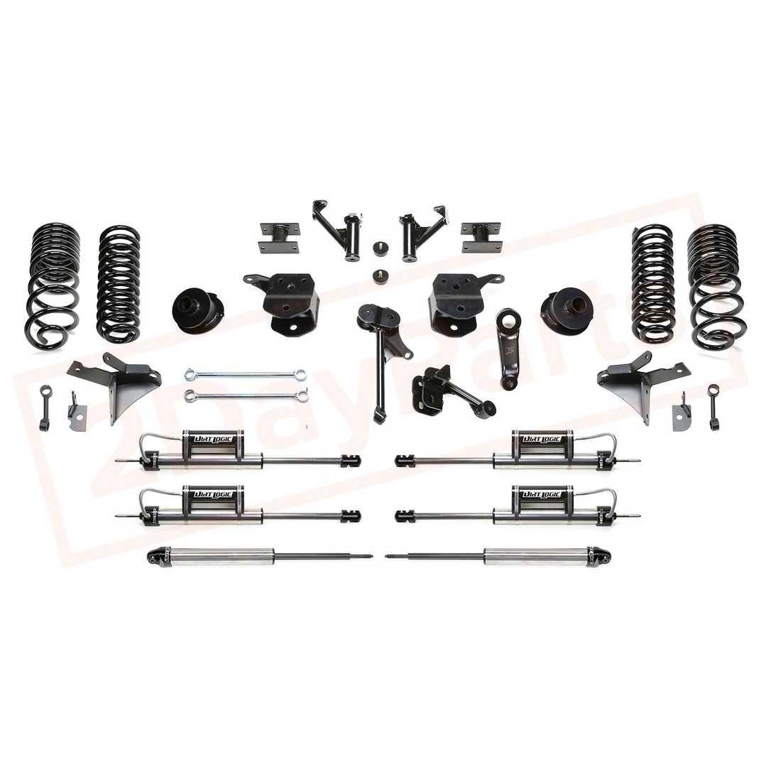 Image FABTECH 5" Basic Syst w/Coil Spring & Front & Rear Shocks for 14-17 Ram 2500 4WD part in Lift Kits & Parts category