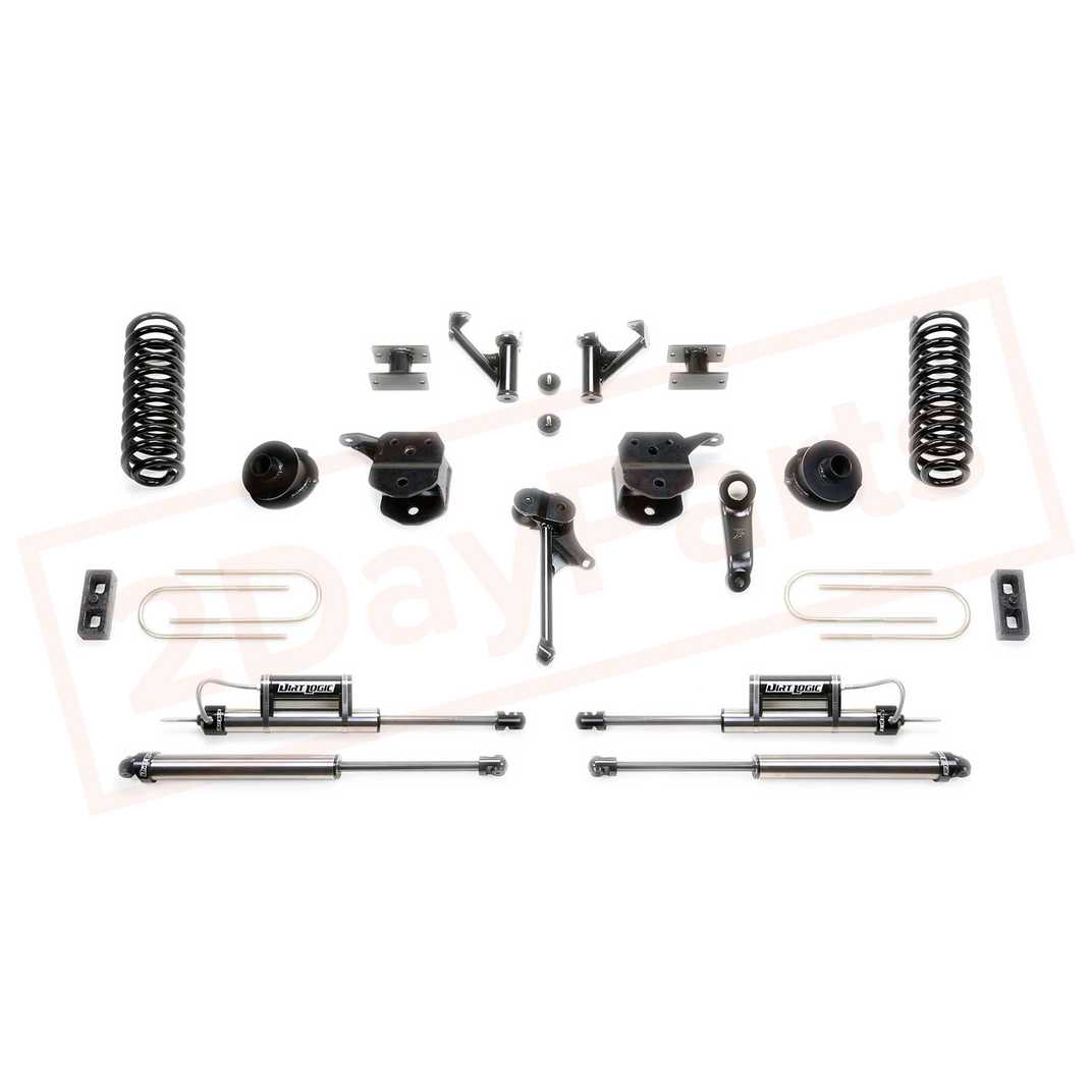 Image FABTECH 5" Basic Syst w/Coil Springs & Dirt Logic Shocks for 13-17 Ram 3500 4WD part in Lift Kits & Parts category