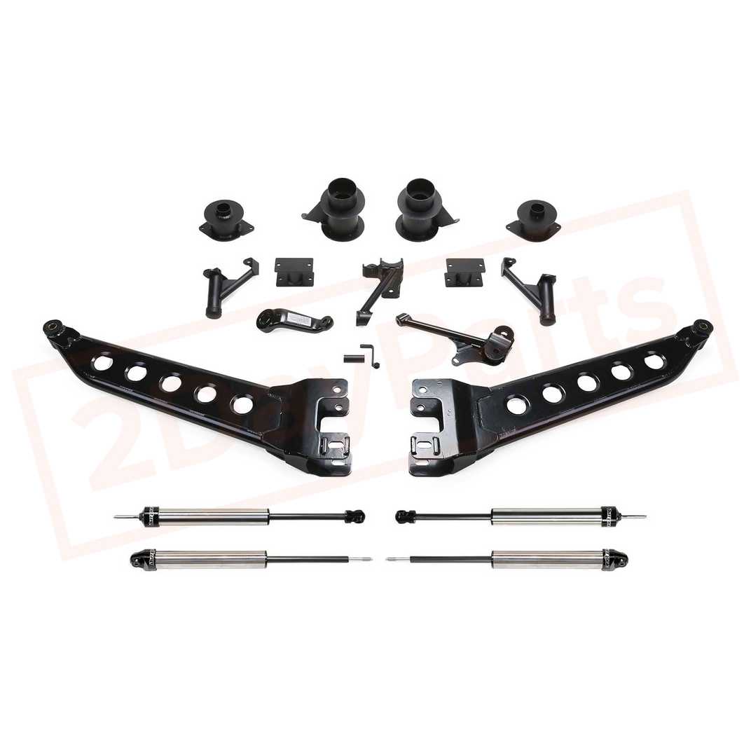 Image FABTECH 5" Radius Arm Sys w/Coil Spacers & Shocks for 14-17 Ram 2500 4WD part in Lift Kits & Parts category