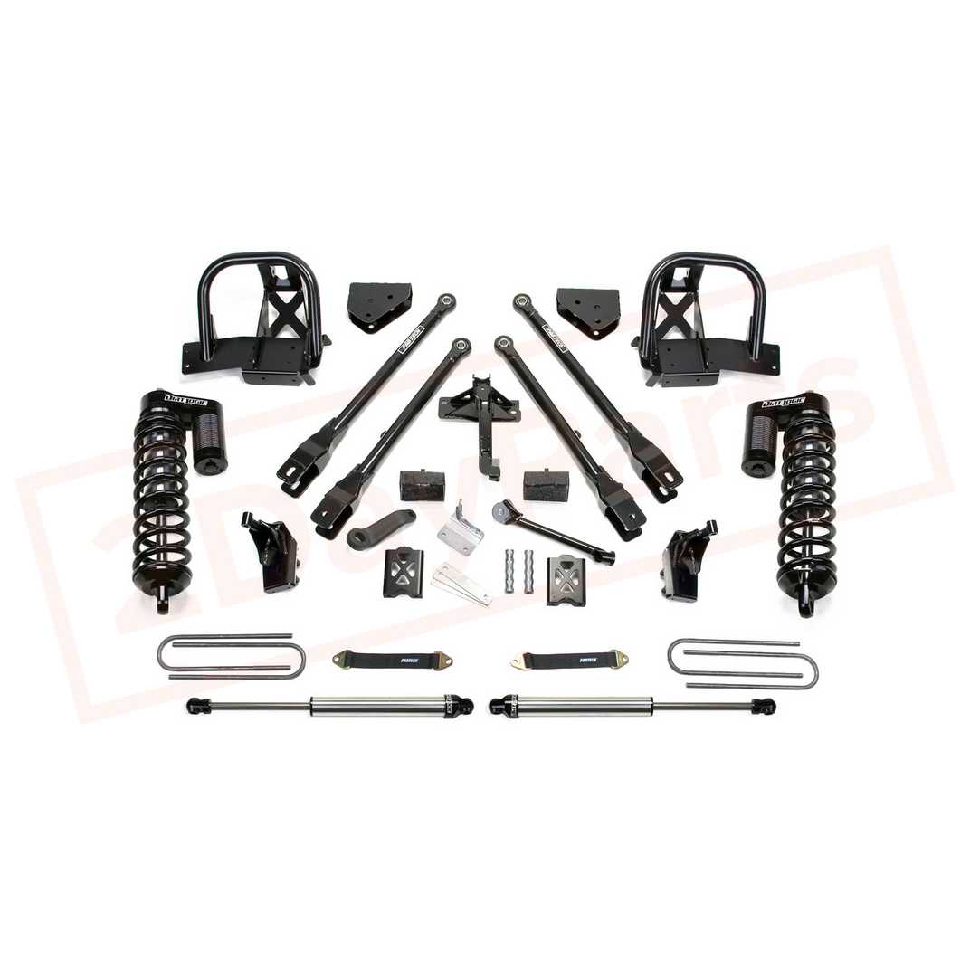 Image FABTECH 6" 4 Link Sys w/ Front Coilovers & Rear Shocks for Ford F350 4WD 05-07 part in Lift Kits & Parts category