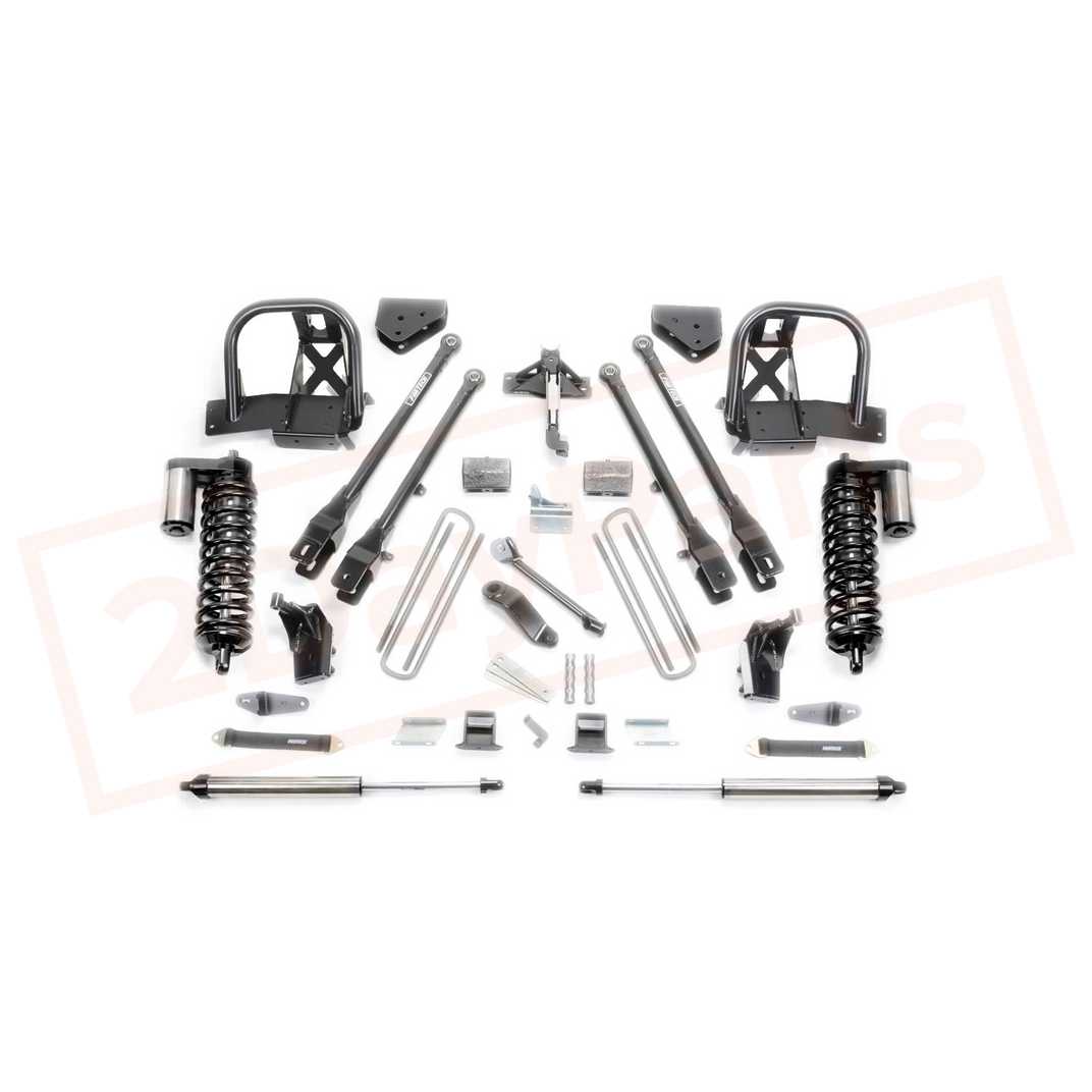 Image FABTECH 6" 4 Link Syst w/ 4.0 Coilovers & Rear Shocks for Ford F450 4WD 08-10 part in Lift Kits & Parts category