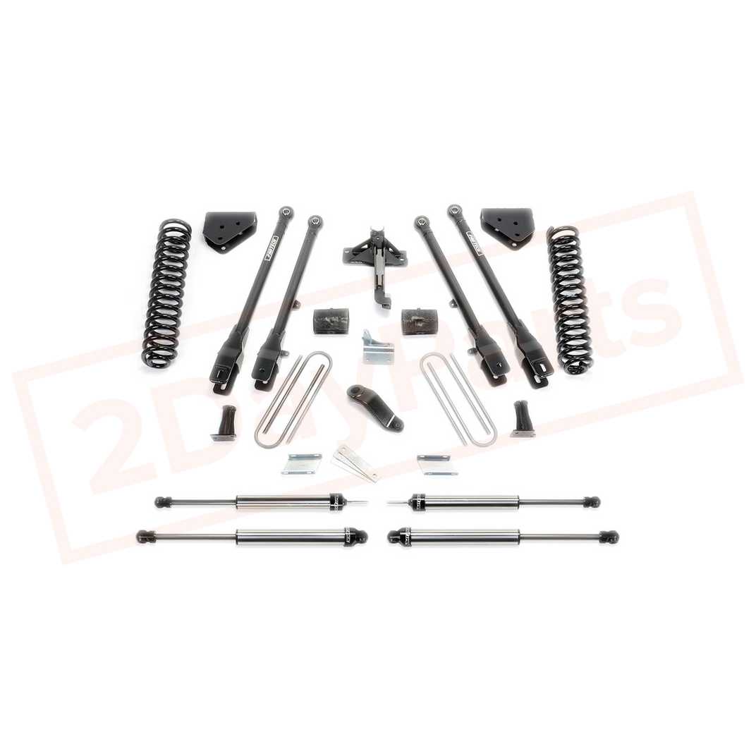 Image FABTECH 6" 4 Link System w/ Dirt Logic Shocks for Ford F350 4WD 2008-16 part in Lift Kits & Parts category
