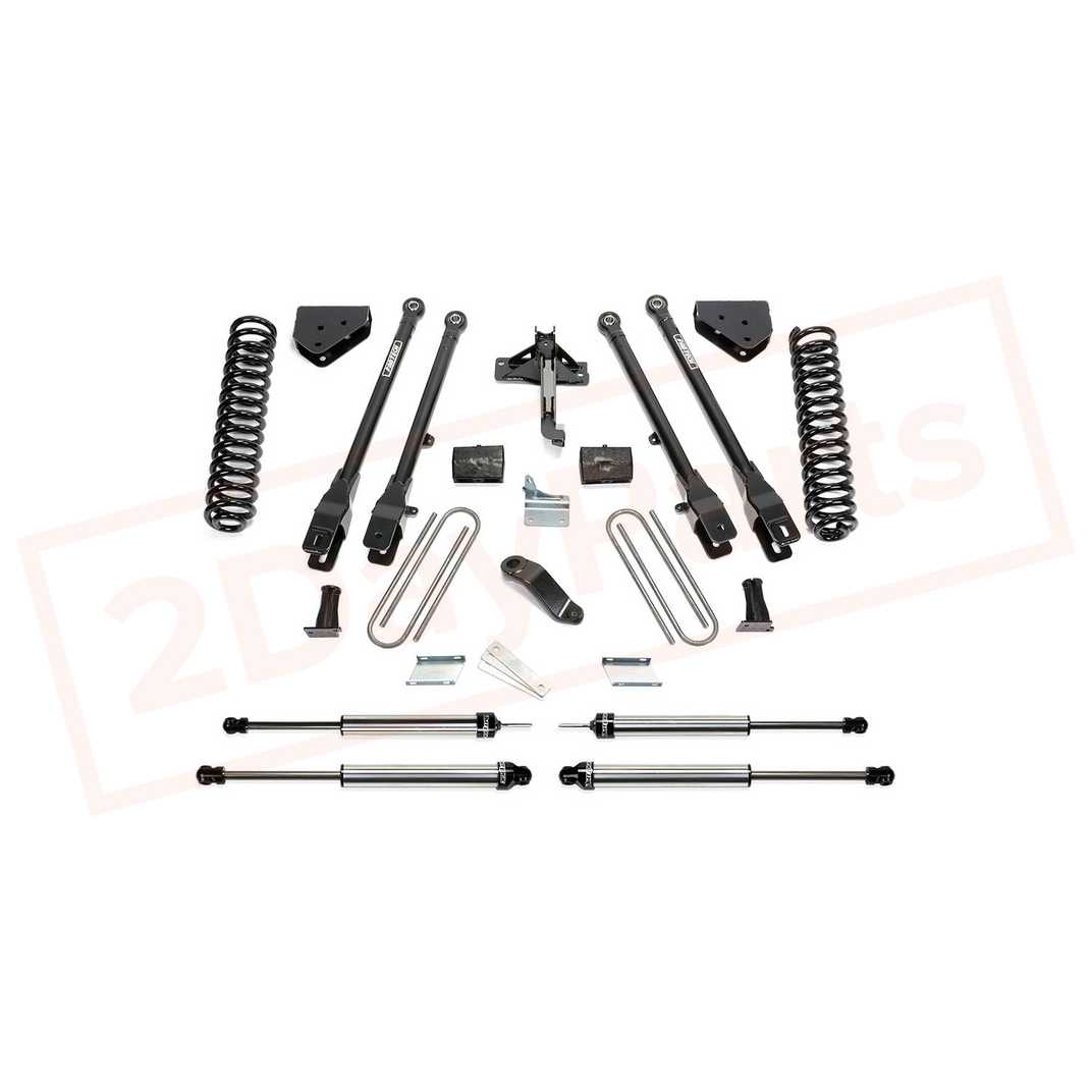 Image FABTECH 6" 4 Link System w/ Dirt Logic SS Shocks for Ford F250 4WD 2008-16 part in Lift Kits & Parts category