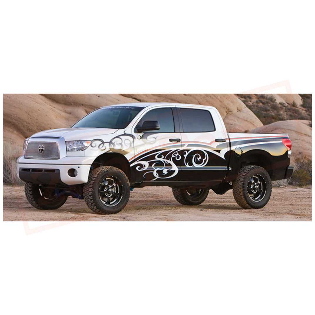 Image 2 FABTECH 6" Basic Sys w/ Coilover Spacers & Rear Shocks for Toyota Tundra 07-21 K7009 part in Lift Kits & Parts category