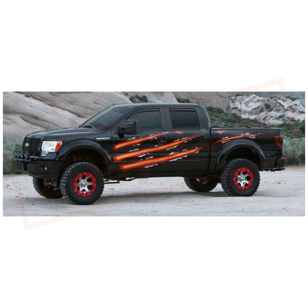 Image 1 FABTECH 6" Basic Syst w/ Front Coilover & Rear Shocks for Ford F150 4WD 09-13 part in Shocks & Struts category
