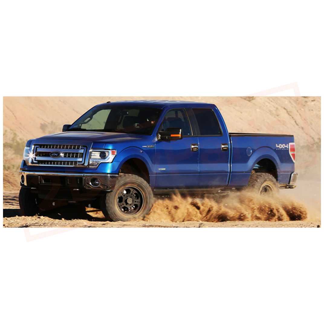 Image 2 FABTECH 6" Basic Syst w/ Front Coilover & Rear Shocks for Ford F150 4WD 14 part in Shocks & Struts category