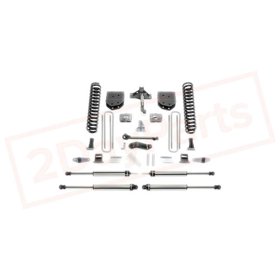 Image FABTECH 6" Basic System w/ Dirt Logic Shocks for Ford F450 4WD 2008-10 part in Lift Kits & Parts category