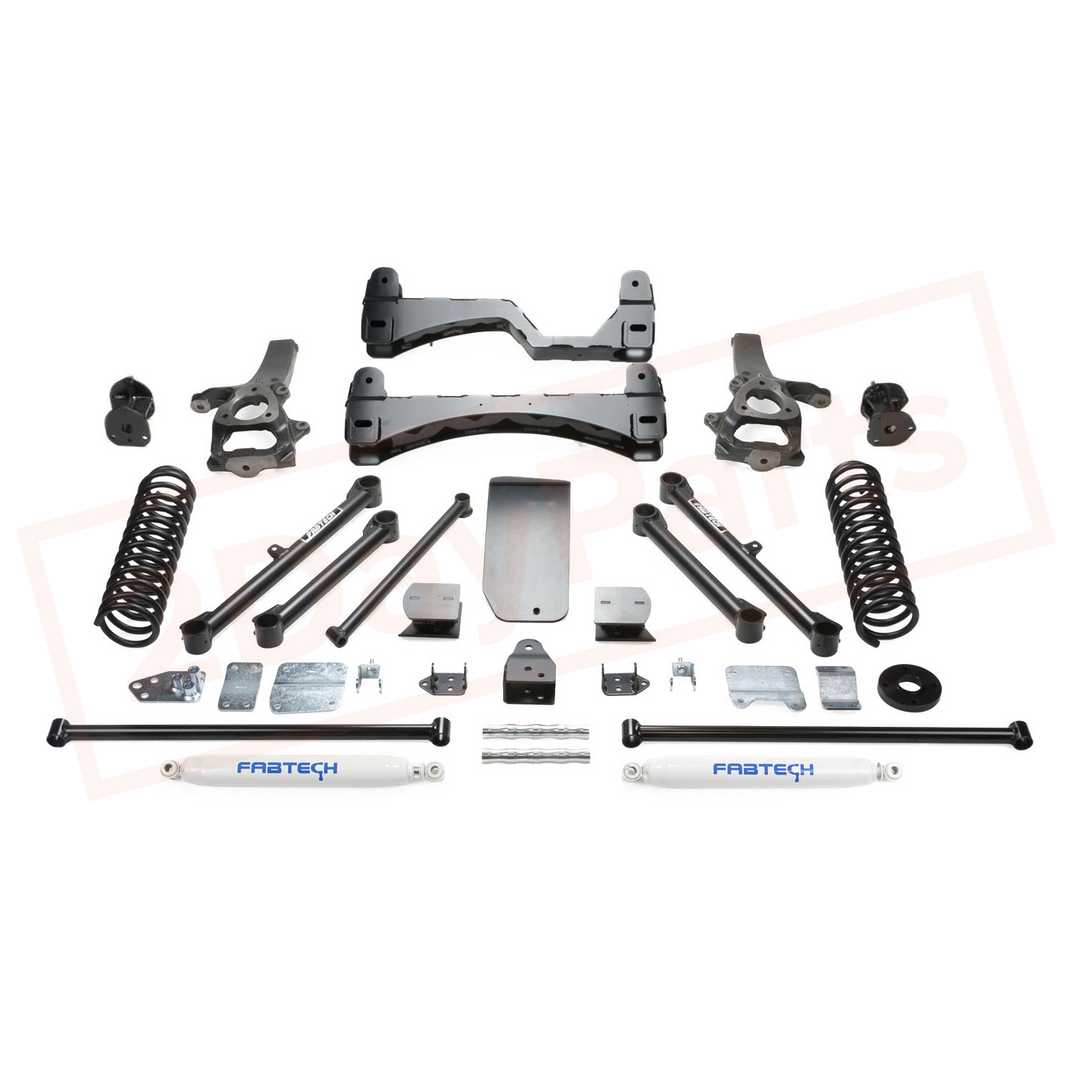 Image FABTECH 6" Basic System w/Rear Shocks for 2009-11 Ram 1500 4WD part in Lift Kits & Parts category