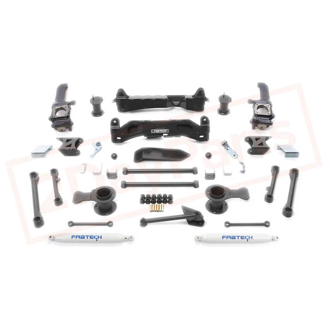 Image FABTECH 6" Basic System w/ Shocks for Toyota FJ 2WD/4WD 2010-13  part in Lift Kits & Parts category