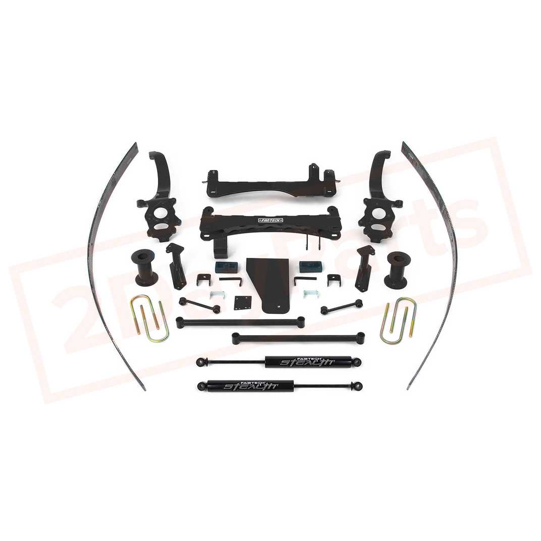 Image FABTECH 6" Basic System w/ Stealth Shocks for Nissan Titan 2WD/4WD 2004-13 part in Lift Kits & Parts category