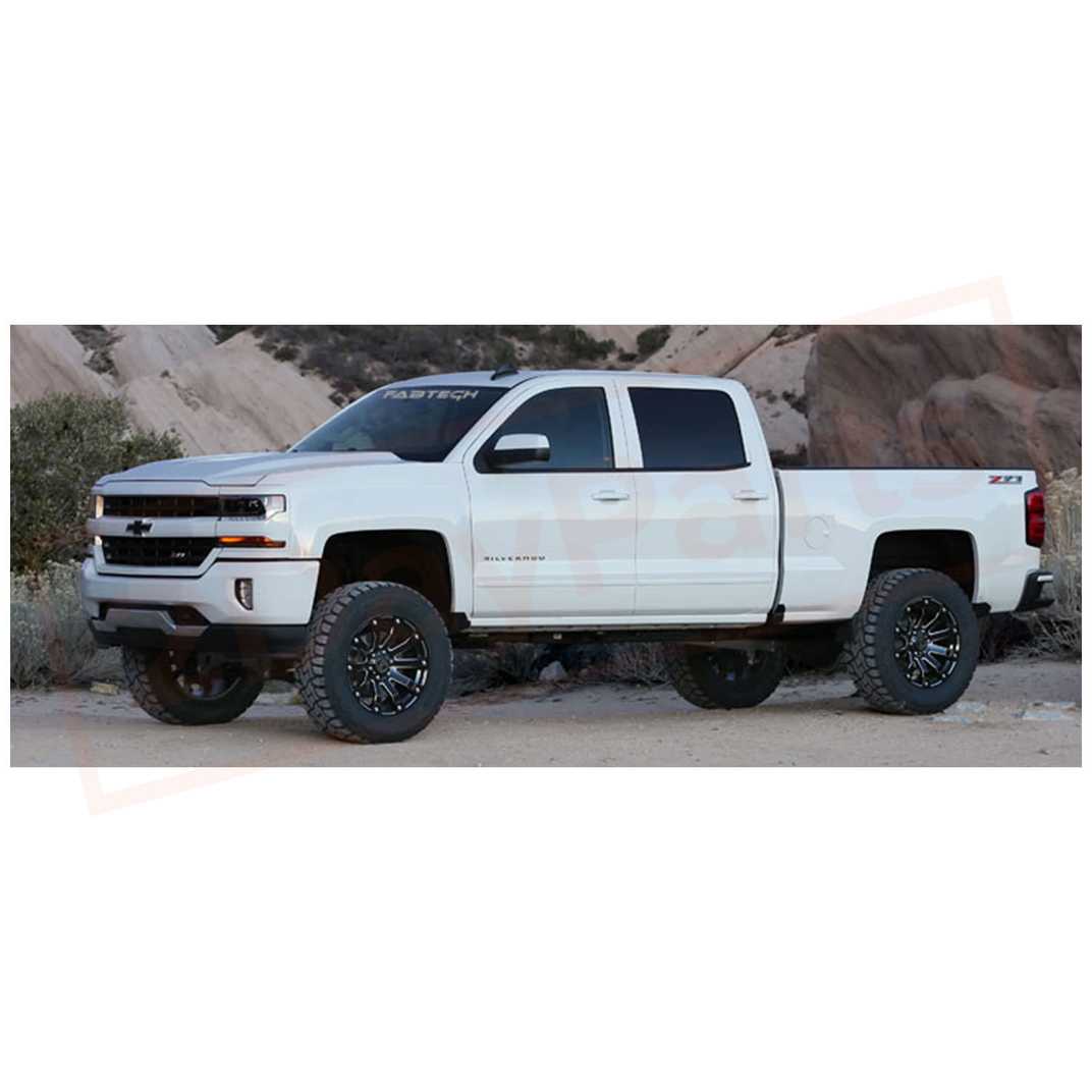 Image 1 FABTECH 6" Perf Sys w/ Front Coilovers & Rear Shocks for 14-17 GM K1500 2WD/4WD part in Lift Kits & Parts category