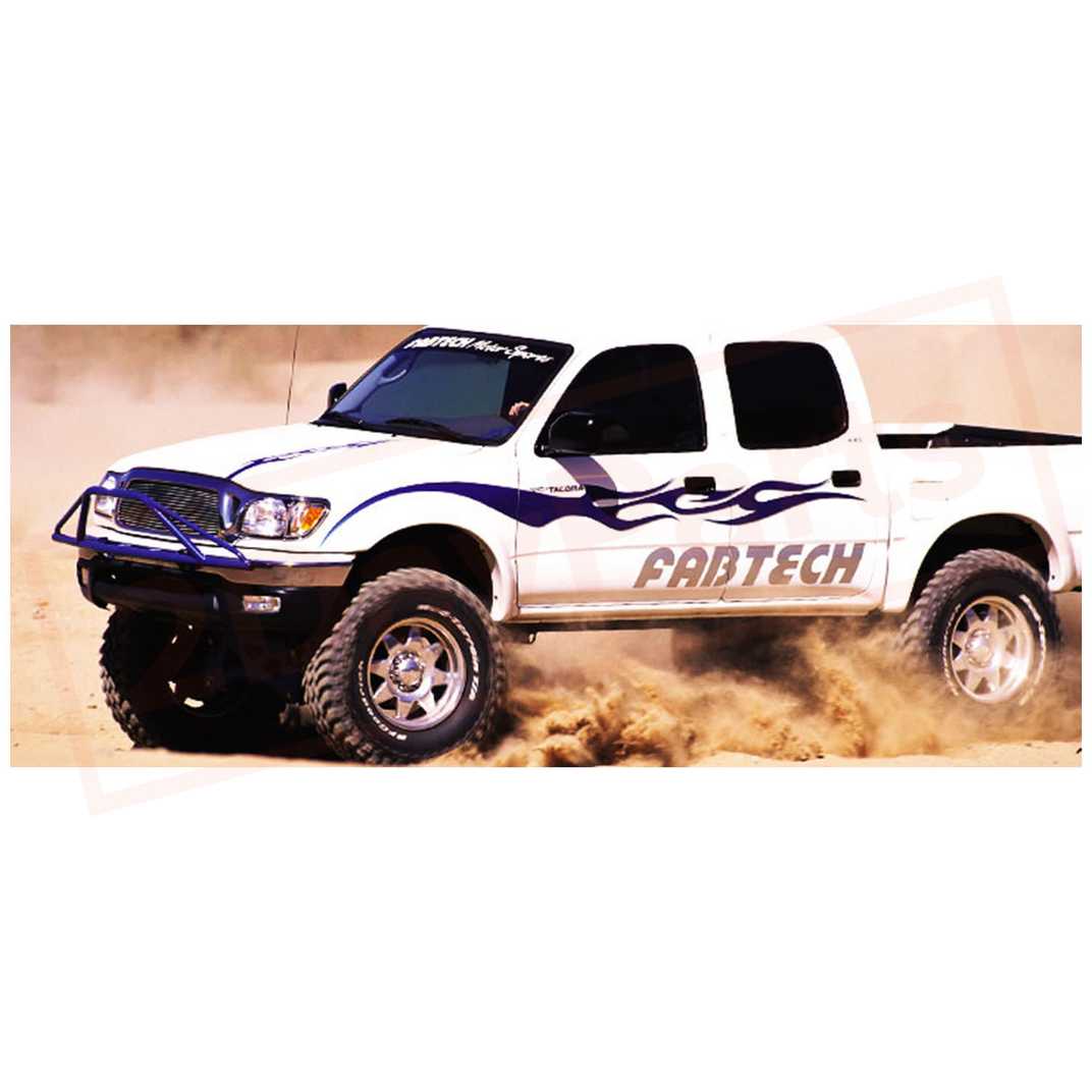 Image 2 FABTECH 6" Perf Sys w/ Shocks for Toyota Tacoma 6 Cyl (6 lug) 2WD/4WD 1995.5-04  part in Lift Kits & Parts category